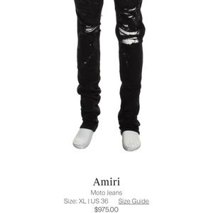 Amiri Moto Jeans